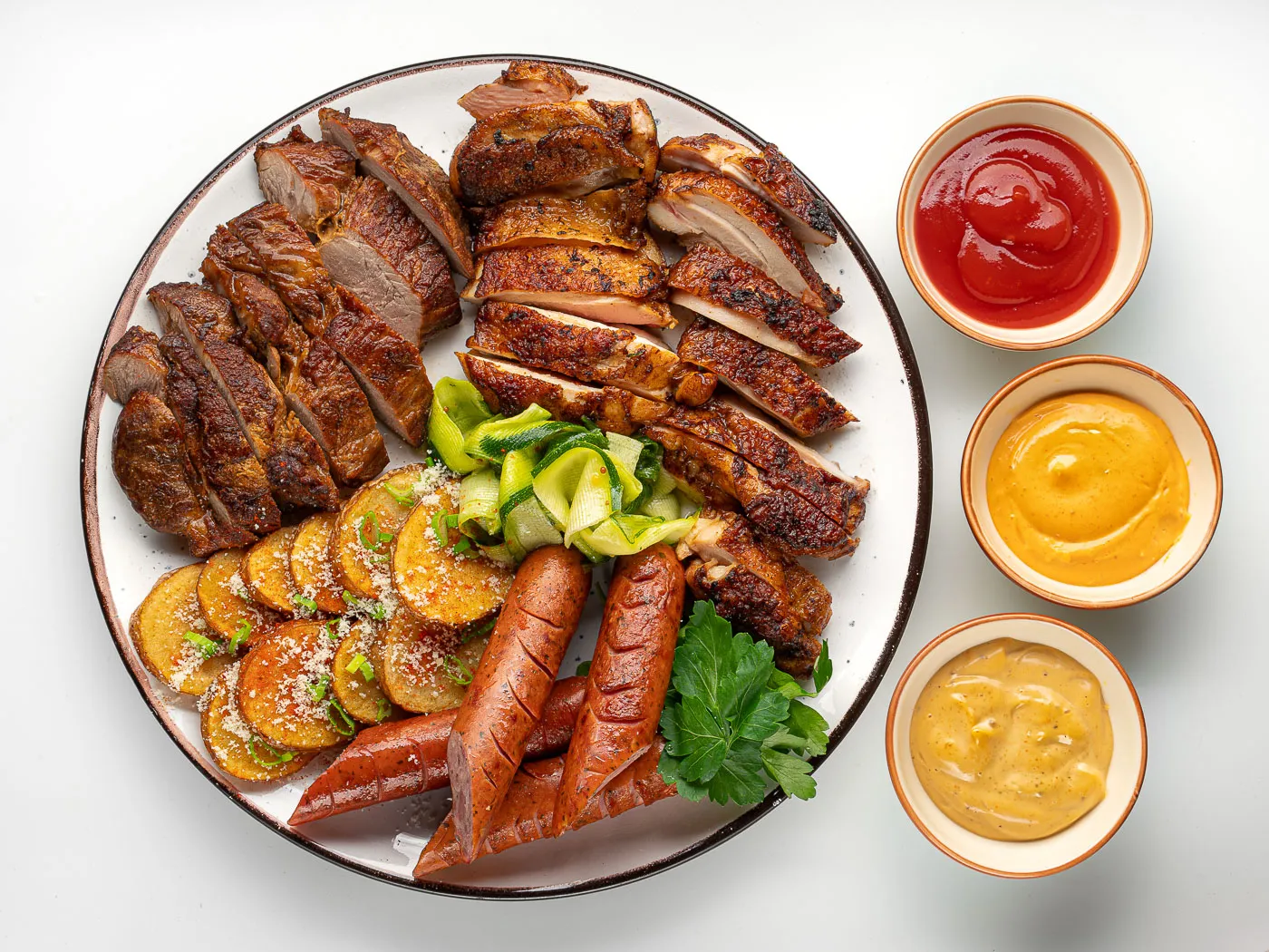 Євразія М'ясна тарілка BBQ — ресторан