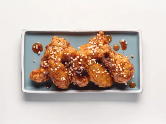 Korean barbecue wings