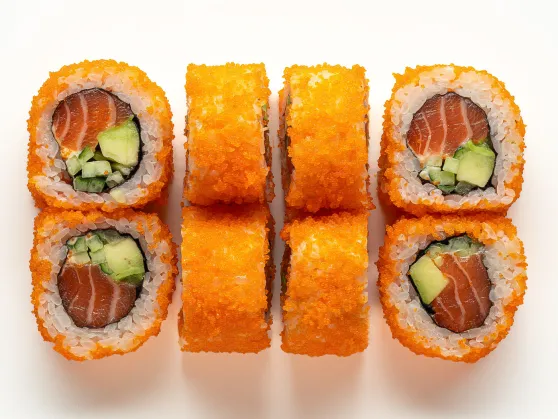 California with salmon