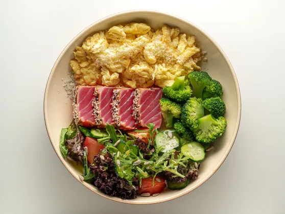 Teriyaki Tuna Breakfast