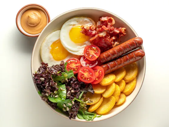 Bavarian-style breakfast