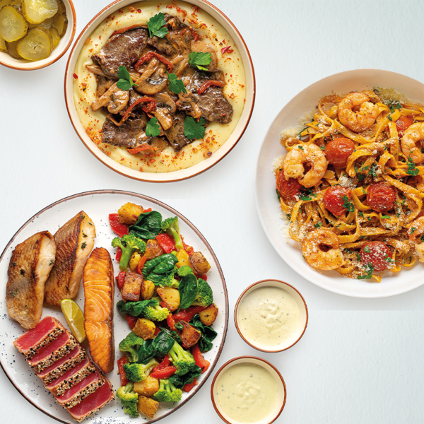 Main dishes and WOK